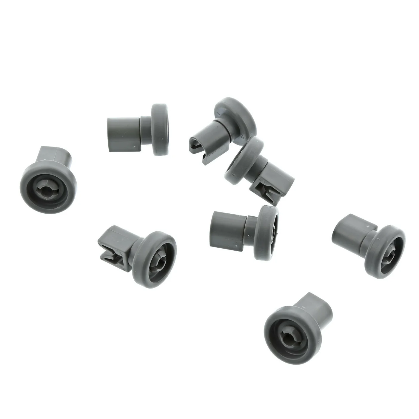 8x Ruote cesto alto lavastoviglie Electrolux Rex AEG ESF ESI ESL F44 PDV TP TT