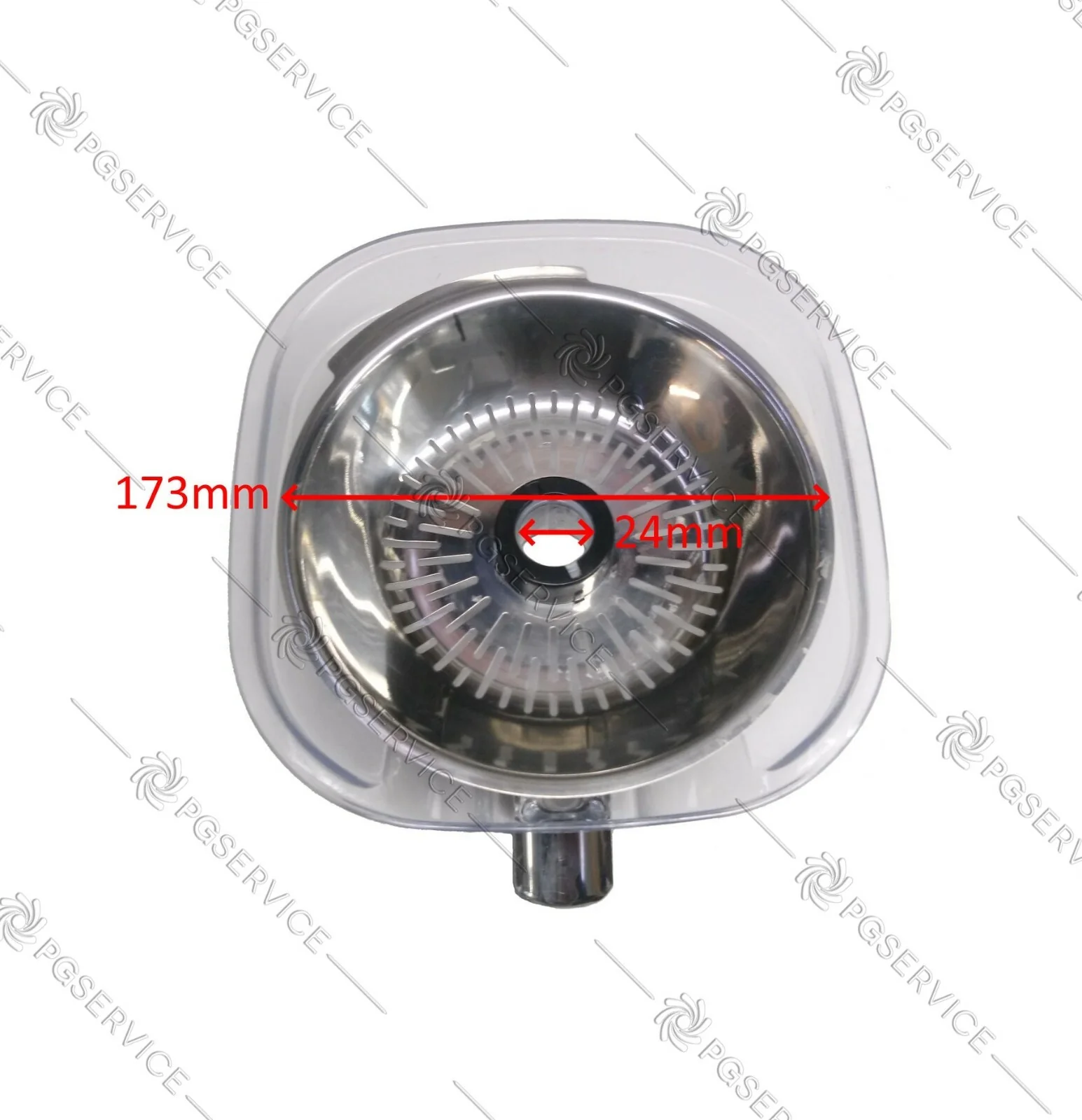 Ariete ciotola griglia filtro beccuccio scivolo spremiagrumi ProJuice 0411 411 - Image 2