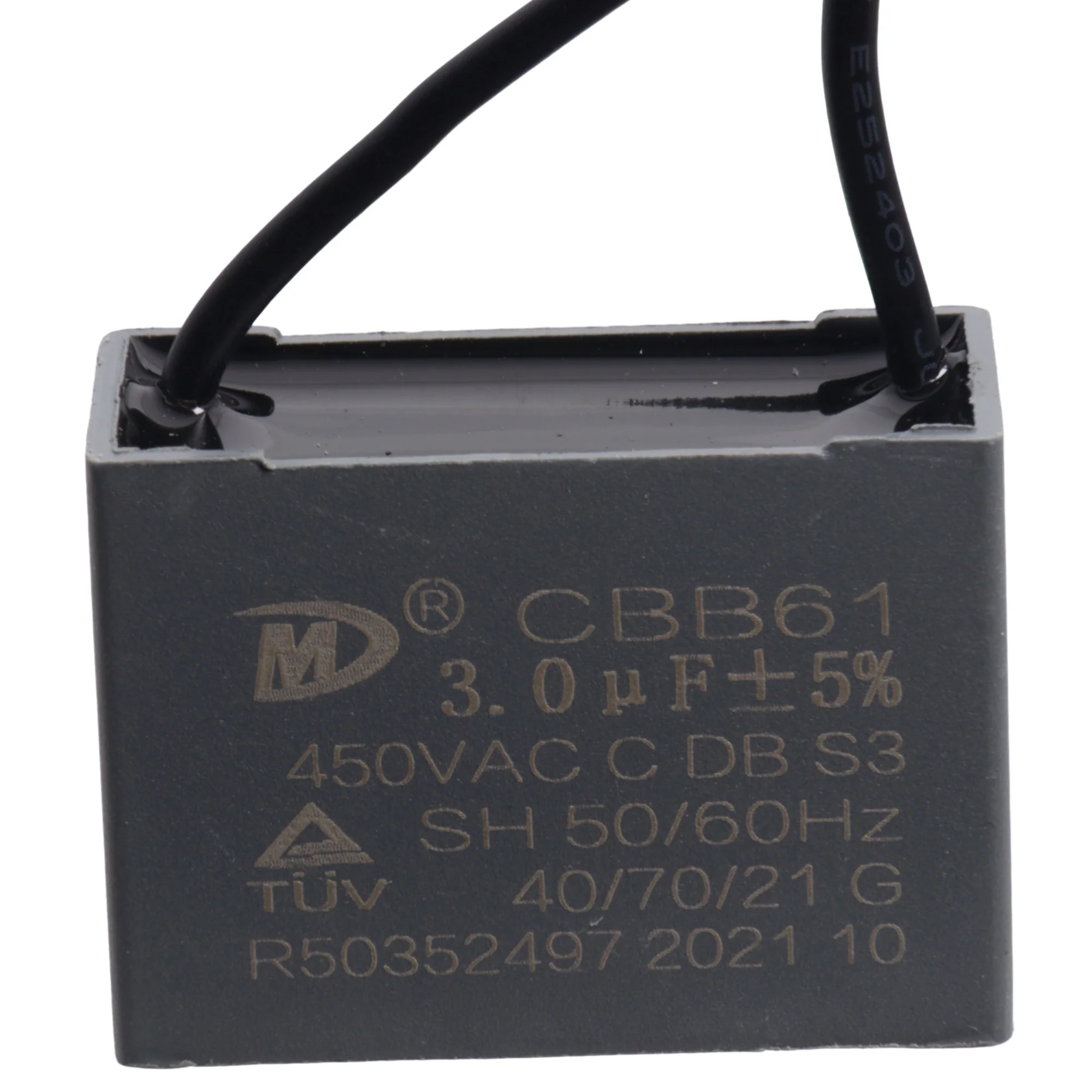 Ariete condensatore di avvio CBB61 3.0 uF 450VAC 38mm ventilatore Ciclope 807 - Image 5