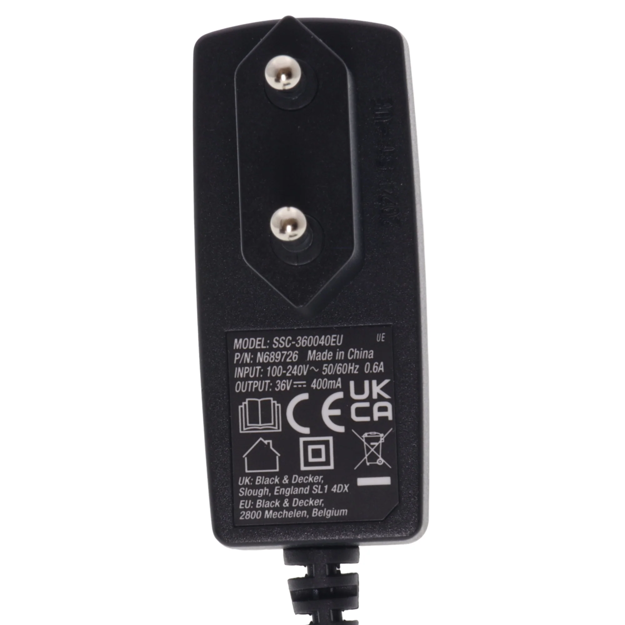 Black & Decker caricabatterie ORIGINALE 360040EU scopa aspirapolvere 36V BHFEV36 - Image 5