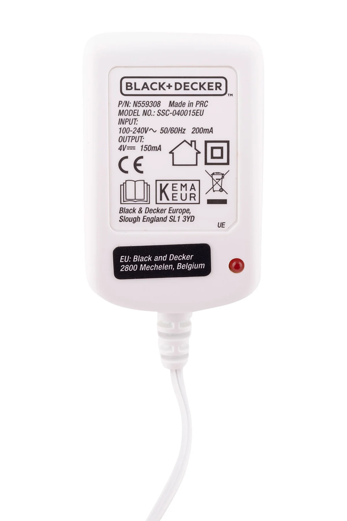 Black & Decker caricatore carica batterie aspirabriciole DustBuster NVC115J 3.6V - Image 3