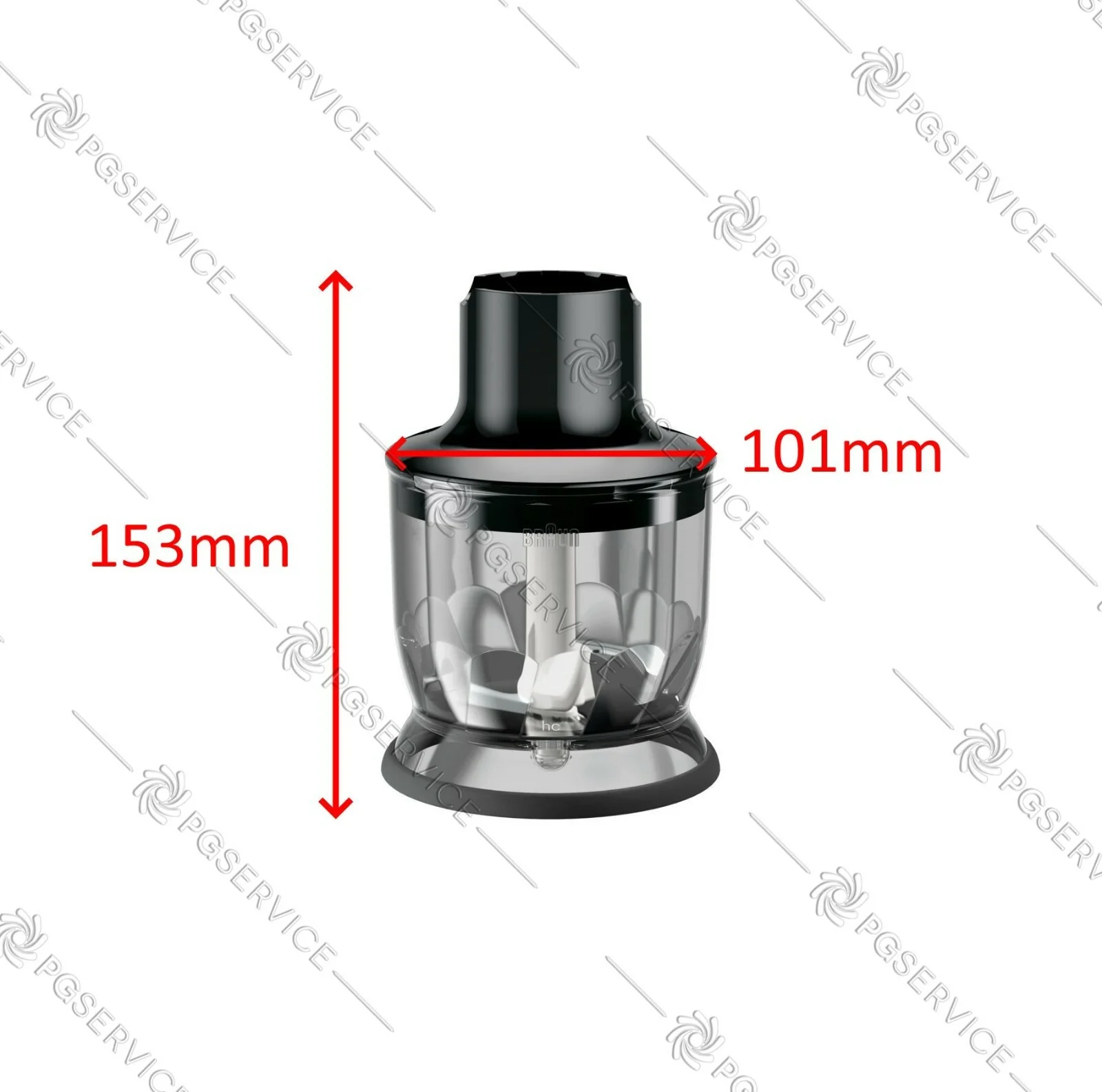 Braun MQS200 tritatutto 350ml Minipimer Multiquick 7 9 4200 HB701 HB901 MQ7 MQ9 - Image 2