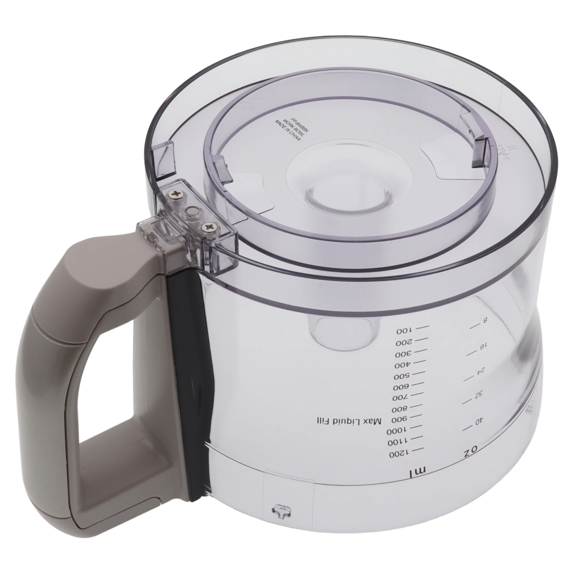 CuisinArt ciotola 1200ml FP-8WBBK robot cucina Easy Prep Pro FP8SE FP8U FP-8C - Image 3