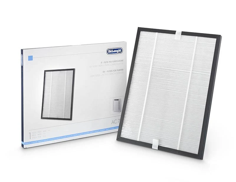 Delonghi kit filtro HEPA 0.3 micron + Carboni Attivi purificatore d'aria AC75