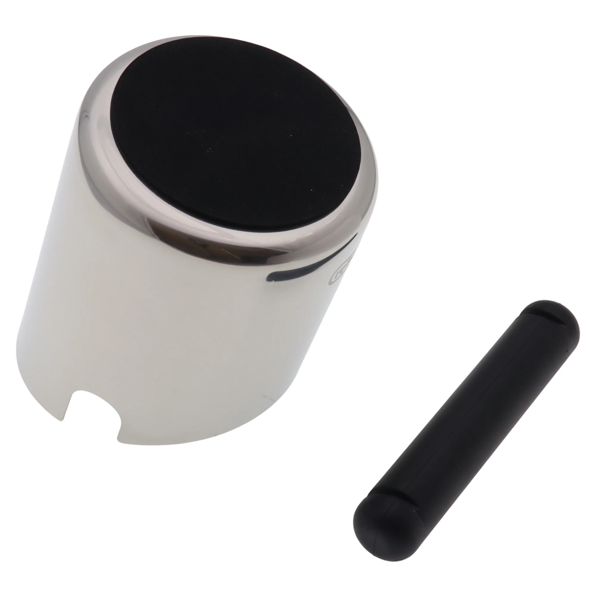 Delonghi knock box contenitore tufi 105mm acciaio inox per macchina da caffè - Image 5