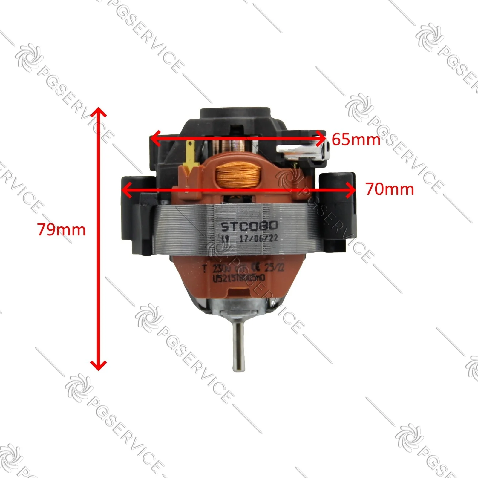 Elchim motore STC080 230V phon asciugacapelli 3800 Idea 3900 Idea Milano 8Th - Image 3