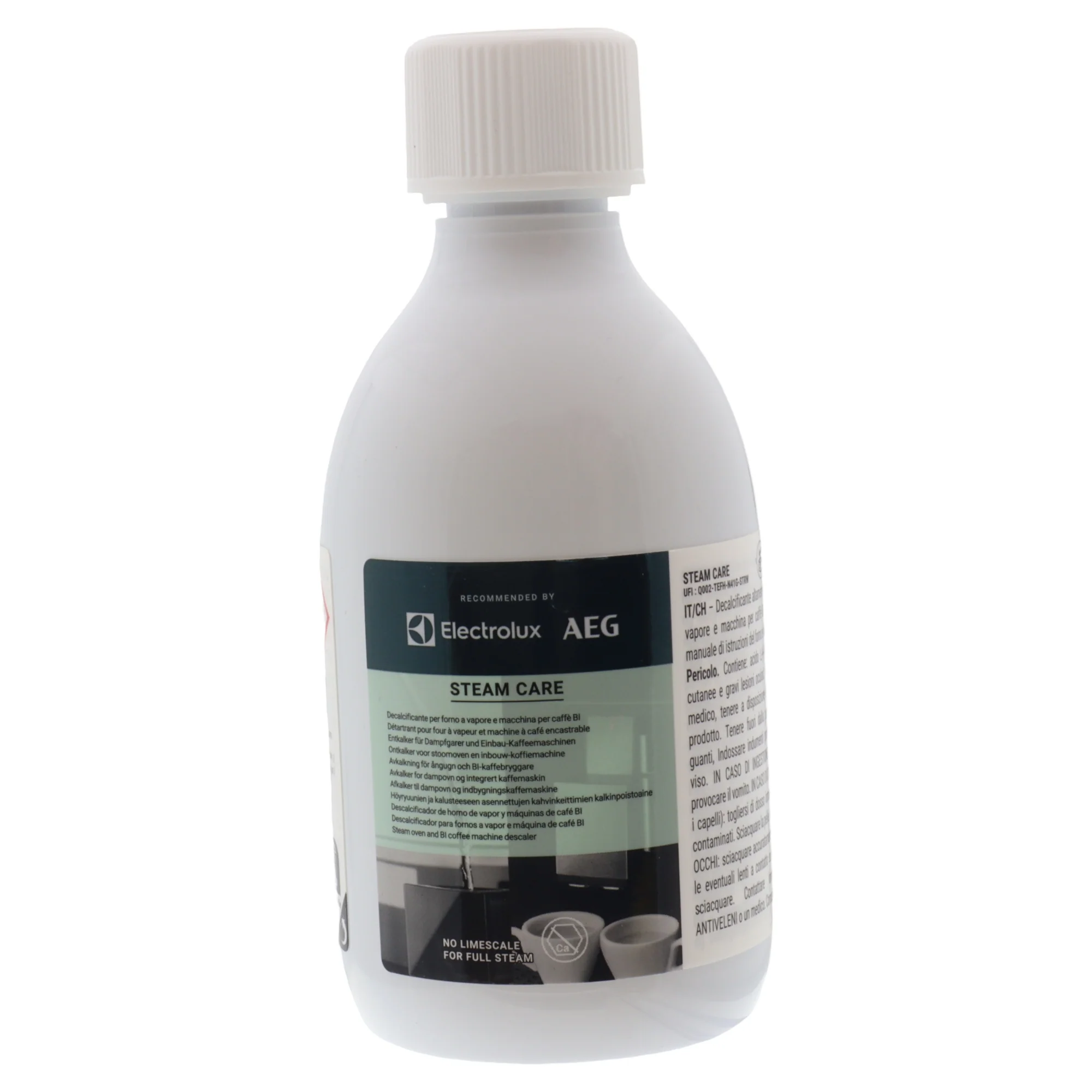 Electrolux decalcificante 250ml pulizia anti calcare forno a vapore Steam Care