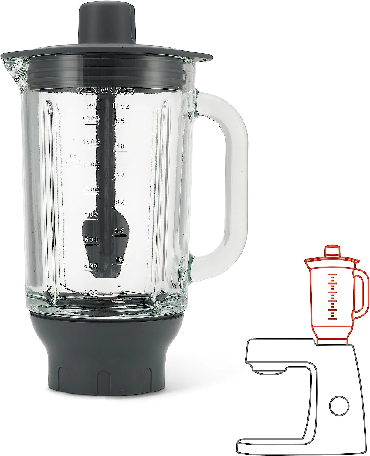 Kenwood accessorio frullatore KAH359GL planetaria Chef Cooking KCL KVL KCC NOTE - Image 2