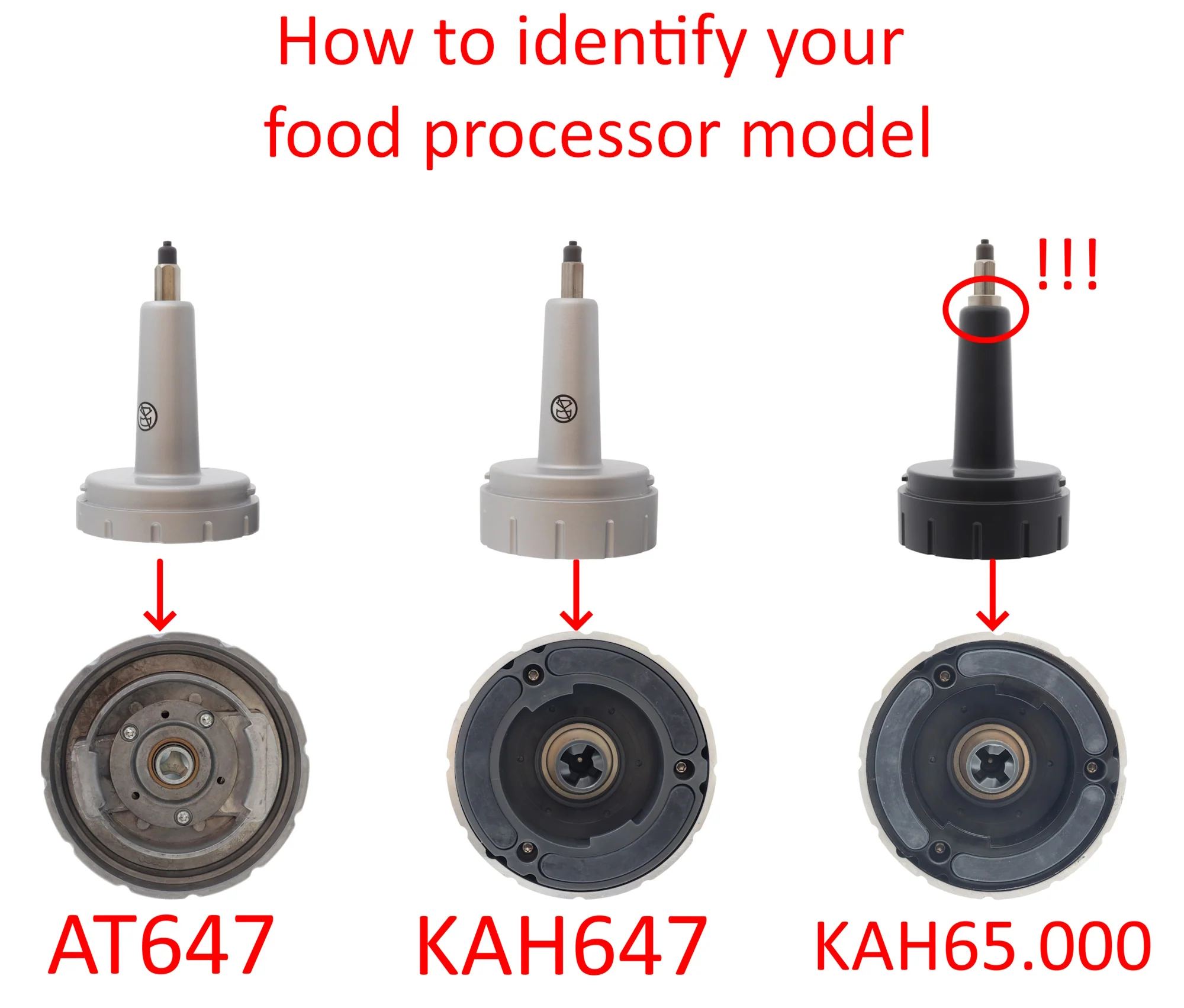 Kenwood perno albero asse Food Processor KAH647PL Chef Major Sense Cooking NOTE - Image 6