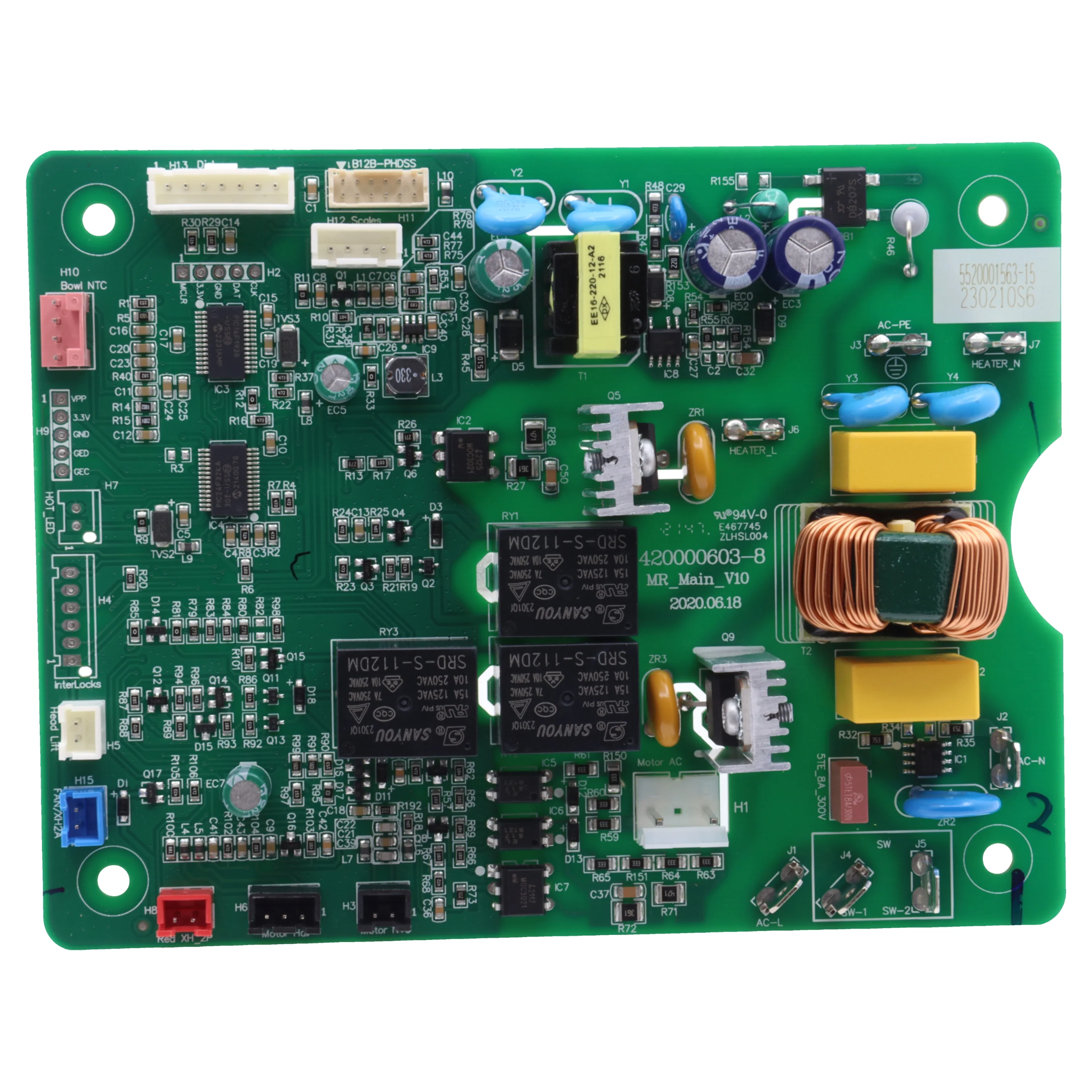 Kenwood scheda PCB 230V impastatrice planetaria Patissier XL KWL90 KWL90.344SI - Image 3