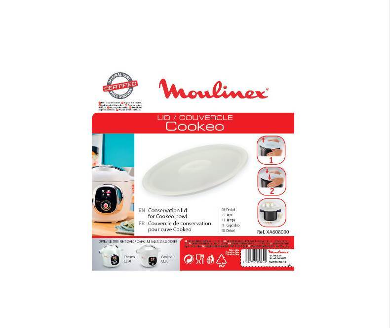 Moulinex tappo coperchio conservazione pentola Cookeo CE7061 CE8511 CE8558 - Image 2