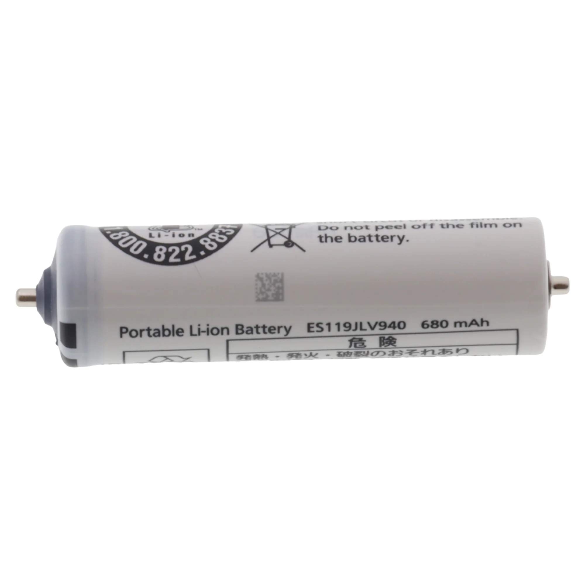 Panasonic batteria Li-Ion 56mm 680mAh 3.6V rasoio epilatore ES-EL9 ES-LV6 Braun UR14500Y - Image 3