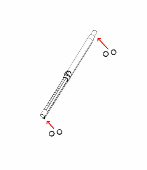 Polti 2x guarnizione tubo vapore aspirapolvere Unico MCV20 MCV50 MCV70 MCV80 MC - Image 3