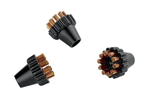 Polti 3x spazzolini ottone Vaporetto PRO Unico MCV Lecoaspira FAV MondialVap - Image 2