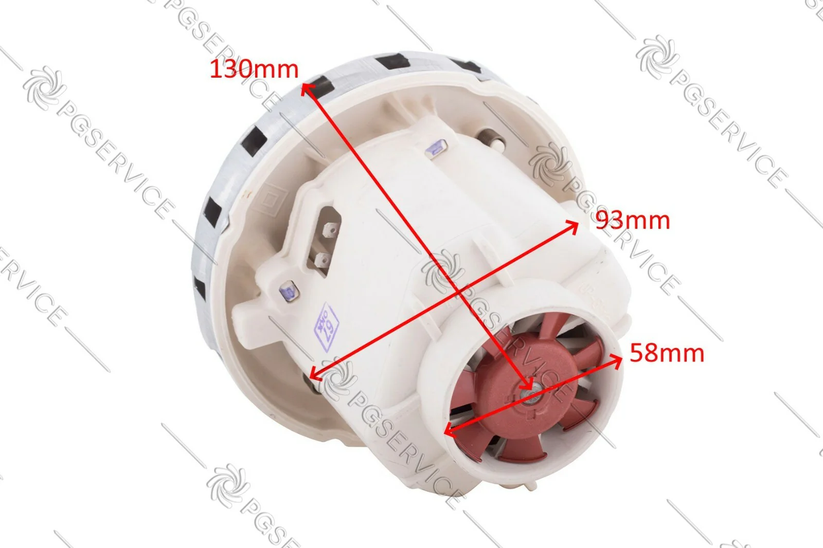 Polti kit motore 1100W Vaporetto Lecoaspira City 700 710 Friendly Parquet 690 - Image 2