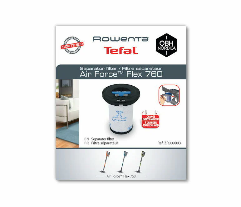 Rowenta filtro aspirapolvere Air Force 760 Flex RH9571 RH9572 RH9574 RH9590 - Image 2