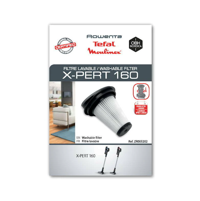 Rowenta filtro HEPA scopa aspirapolvere X-Pert 160 RH72 RH7221 RH7233 RH7237 - Image 2