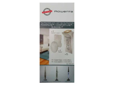 Rowenta kit 5 sacchetti + 2 filtri scopa RH7855 RH7866 RH7821WB RH7843WA - Image 3