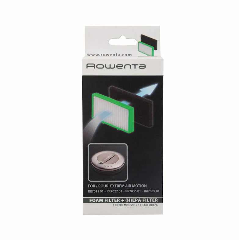 Rowenta kit filtro hepa + spugna robot aspirapolvere Extreme Air Motion RR70 - Image 2