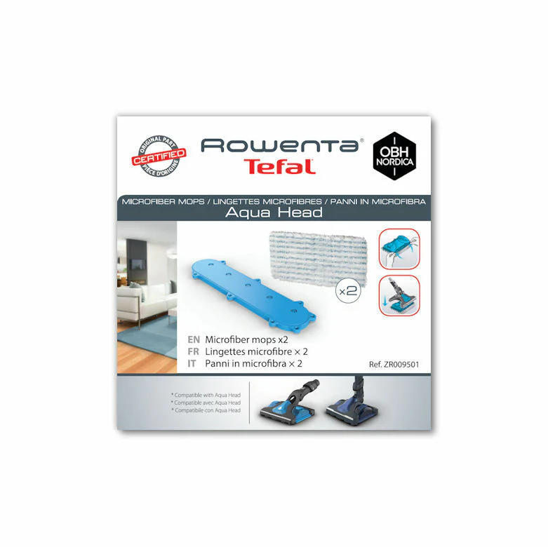 Rowenta panni supporto Aqua Head aspirapolvere X-Force Air Force X-Pert 360 RH9