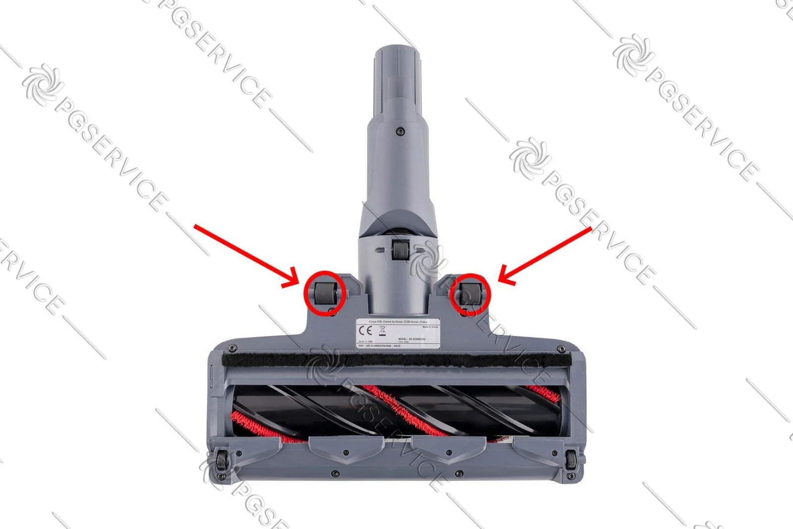 Rowenta ruote assi intermedie spazzola scopa XForce 11.60 14.60 RH98 RH9878 RH99 - Image 2
