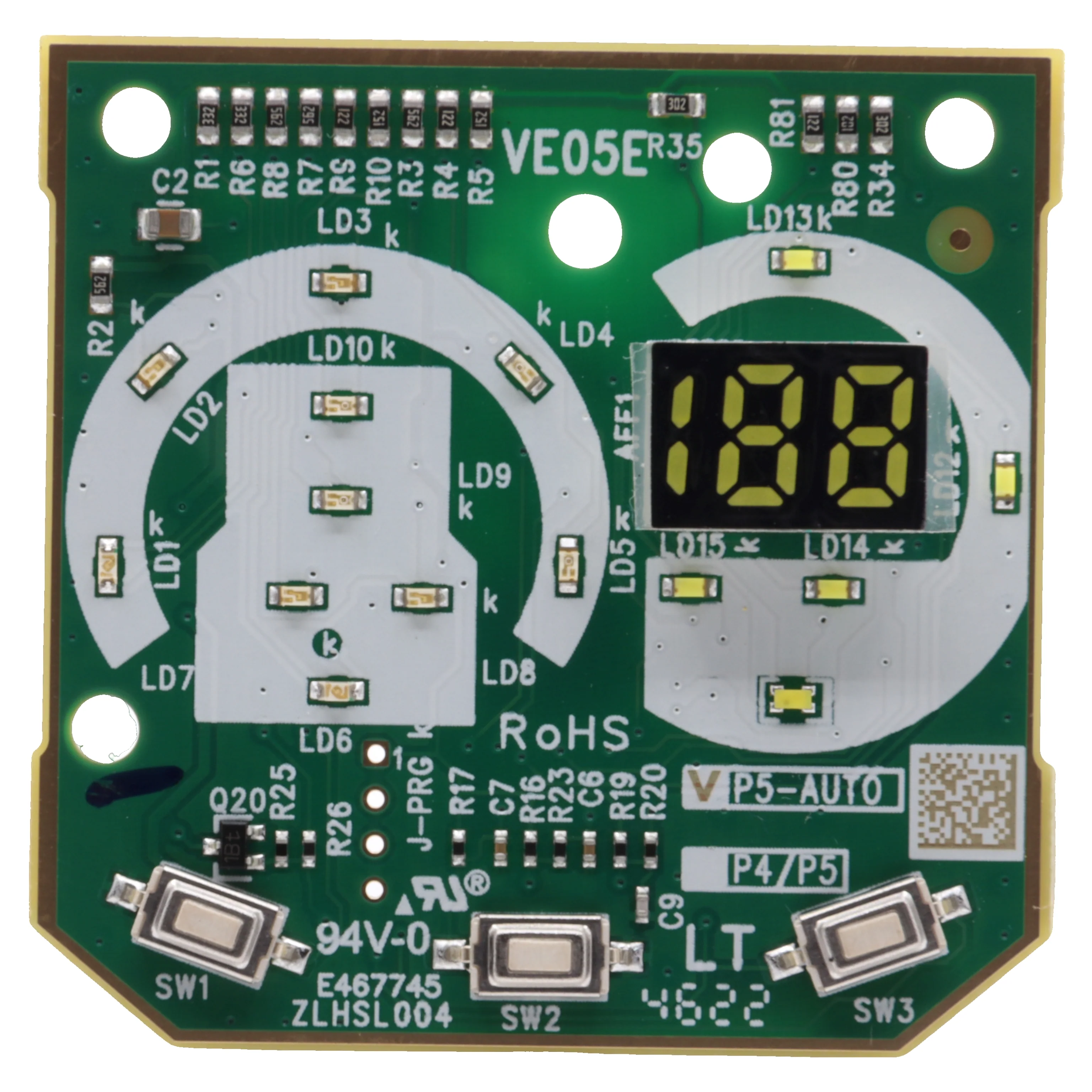 Rowenta scheda elettronica PCB scopa aspirapolvere XForce 14.60 15.60 RH99 NOTE - Image 5