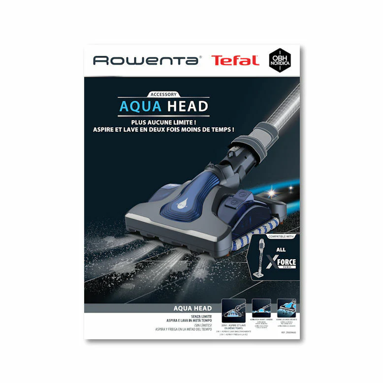 Rowenta spazzola Aqua Head aspirapolvere XForce Flex 8.60 11.60 RH96 RH98 RH9890 - Image 2