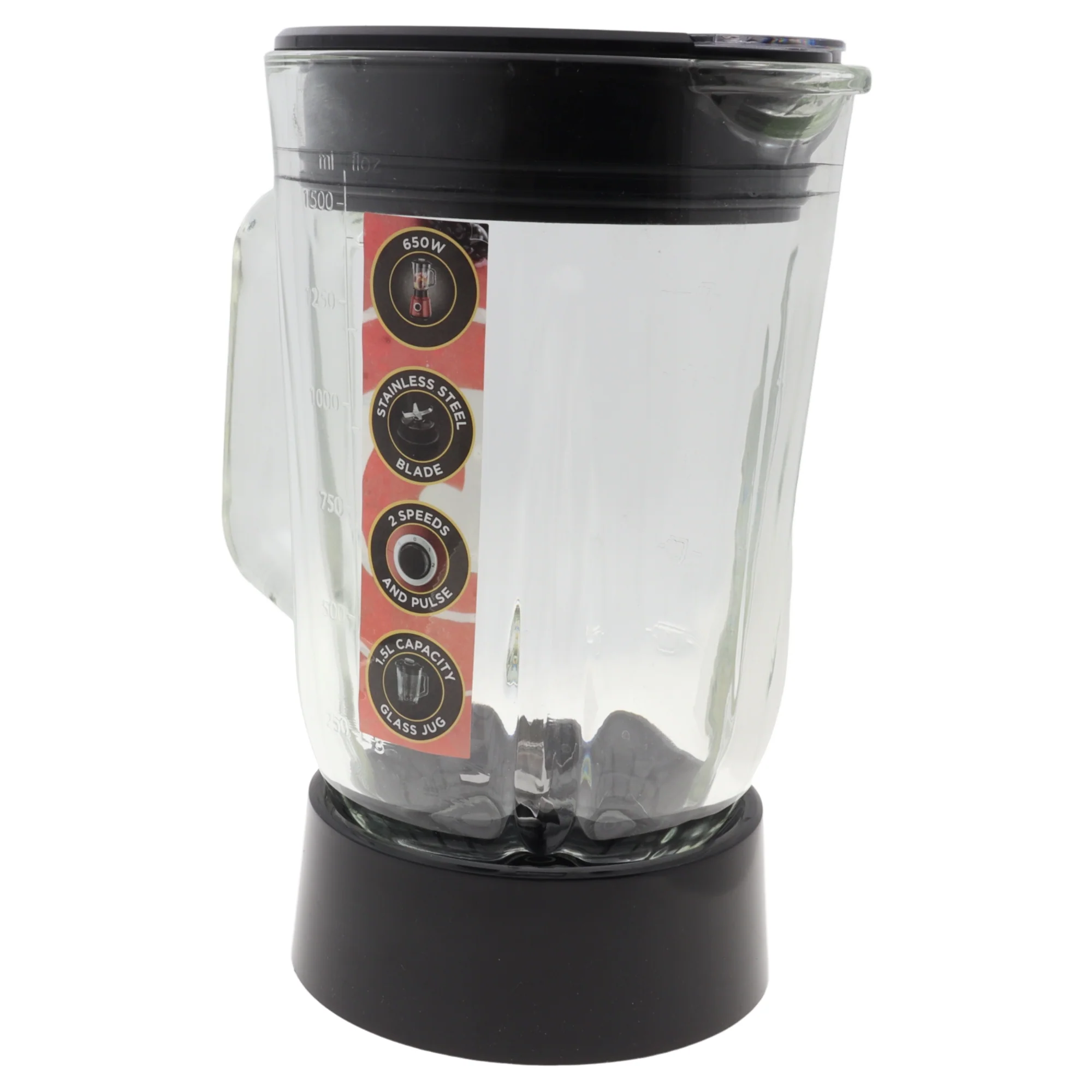 Russell Hobbs caraffa in vetro lama base tappo frullatore Desire 24720-56 - Image 2