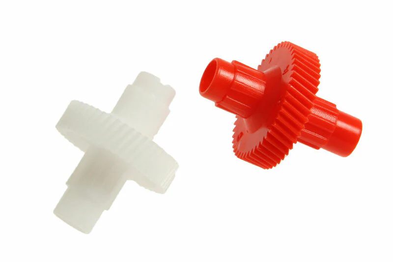 Simac 2x ingranaggi fruste perni ruote originali sbattitore Bravosimac FM380 - Image 2