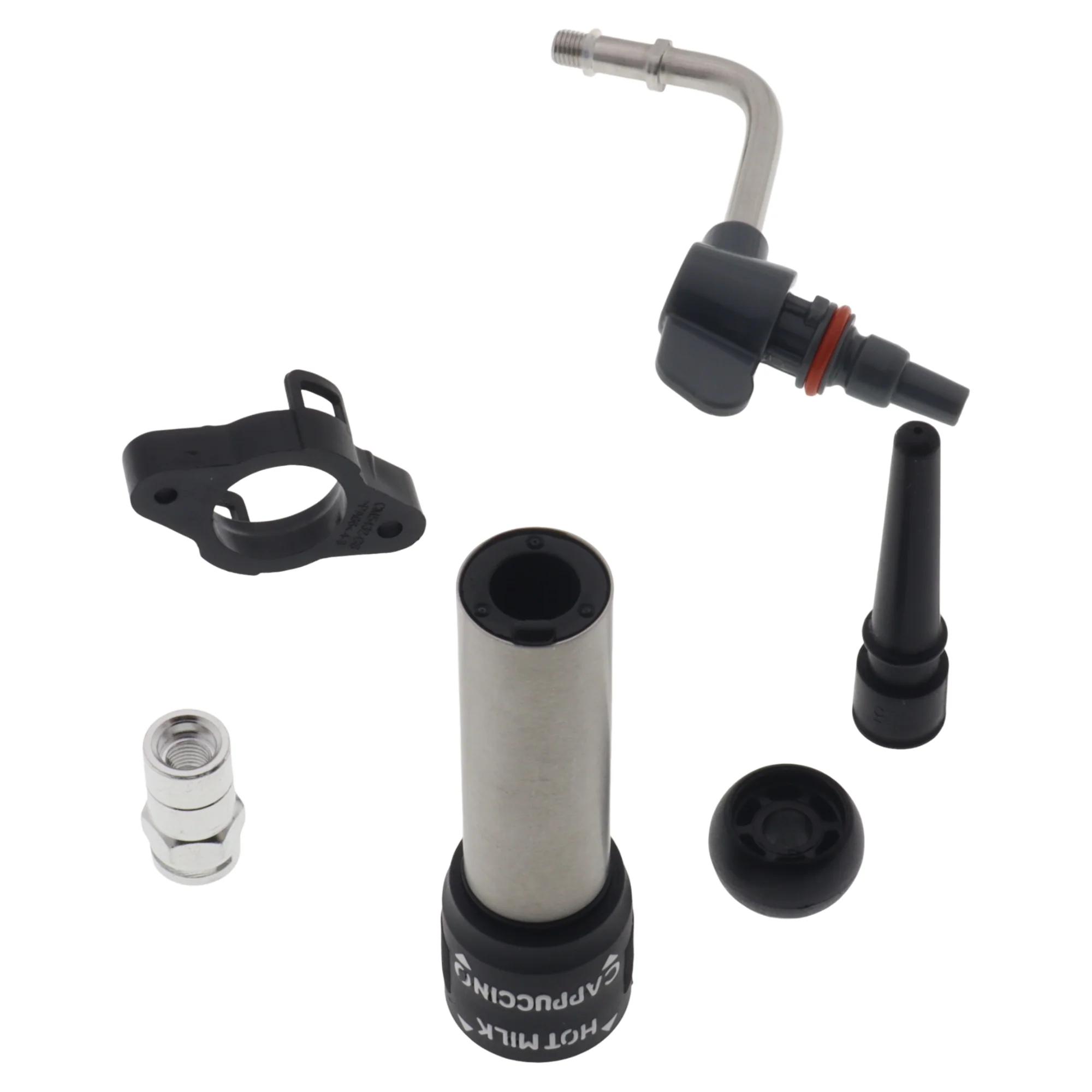 Tubo lancia vapore per macchina da caffè Delonghi Classic EM400 EM450 AS00007639 - Image 3