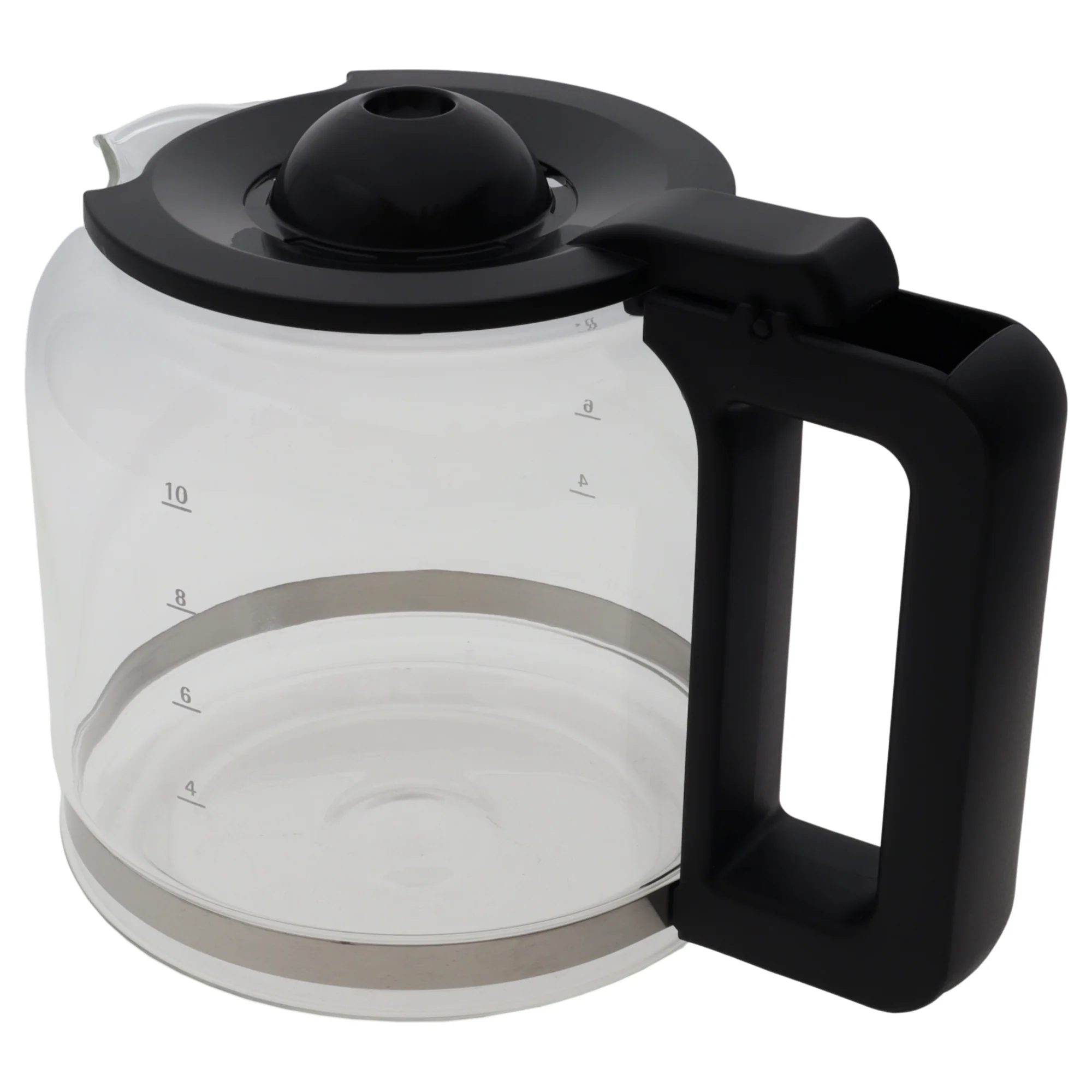 WMF caraffa vetro 10 tazze coperchio macchina caffè Stelio Terra Glass Aroma - Image 2